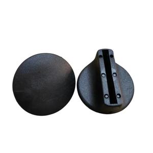 U-BEST LC4 Chaise 디자이너 가구 액세서리 의자 다리 LC4 라운지 의자 다리 커버 용 플라스틱 먼지 커버 4pcs