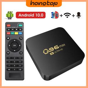 HONGTOP WIFI 4K Q96 MAX 스마트 TV 박스 2.4/5G 셋톱 박스 안드로이드 10.0 미디어 플레이어 안드로이드 쿼드 코어 스마트 TV 박스 미디어 플레이어