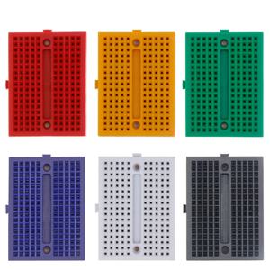 170개의 타이 포인트가 포함된 미니 브레드보드 키트 6개 - Arduino, Raspberry Pi 등을 위한 무납땜 SYB-170 프로토타입 PCB 빵 보드