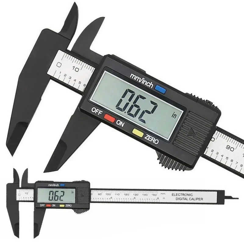 150mm 100mm 0.1mm 전자 디지털 캘리퍼스 버니어 캘리퍼스 측정 도구 게이지 마이크로미터 측정 도구 디지털 눈금자