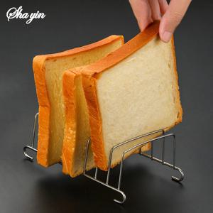 1PC 에어 프라이어 그릴 꼬치 스테인레스 스틸 액세서리 에어 프라이어 액세서리 용 그릴 스퀘어 다기능 빵 랙
