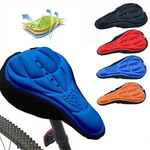 부드러운 3D 패딩 사이클링 자전거 MTB 자전거 안장 시트 커버 쿠션 스폰지 폼 편안한 안장 매트 자전거 액세서리
