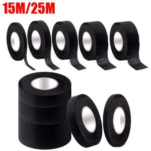 15/25M 자동차 와이어 하네스 천 테이프 9-32mm 자동차 전기 배선 하네스 절연 용 접착 고온 패브릭 테이프