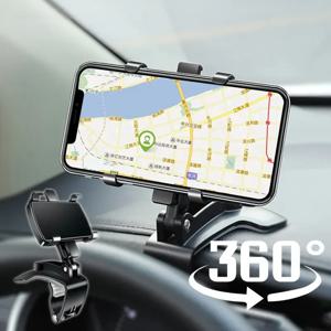범용 자동차 전화 홀더 스탠드 대시 보드 자동차 클립 마운트 GPS 브래킷 자동차 아이폰 Xiaomi 화웨이에 대한 자동차에 휴대 전화 지원