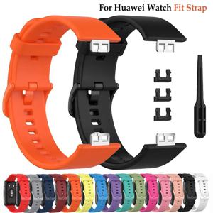화웨이 시계 맞는 스트랩에 대한 스포츠 밴드 Smartwatch 액세서리 교체 실리콘 손목 팔찌 correa 스마트 시계 맞는 스트랩