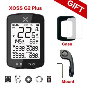 XOSS 새로운 G2 GPS 사이클링 컴퓨터 G Plus 무선 속도계 블루투스 트래커 방수 도로 자전거 MTB 자전거 주행 거리계