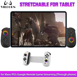 D8 모바일 게임 패드 스트리밍 게임 컨트롤러, PS4 Xbox 게임 조이스틱, 안드로이드 및 IOS 스마트폰용, 6 축 자이로스코프 포함