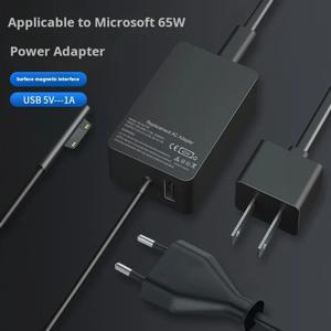 Microsoft Surface Pro4/5/6/7/8/9 Laptop1/2/3/4 Go1/2/3 BooK 충전기용 65W 15V 4A 전원 어댑터 1866 1867 1706 1800 1796