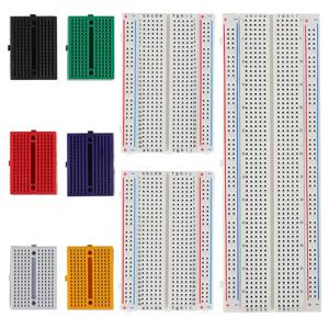 830 포인트 400 포인트 브레드보드 키트 회로 프로젝트 프로토타입 보드용 Arduino 전자용 솔더리스 브레드보드