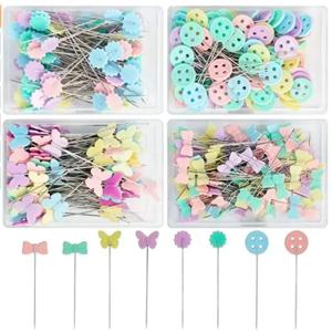 100Pcs 양재 핀 자수 패치 워크 핀 액세서리 도구 바느질 바늘 DIY 바느질 액세서리 스테인레스 스틸