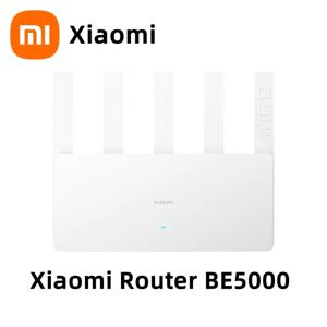 새로운 Xiaomi 라우터 BE5000 Wi-Fi 7 2.4/5GHz 이중 주파수 메쉬 2.5G 고속 네트워크 포트 IPTV OFDMA 신호 증폭기 Mi 홈
