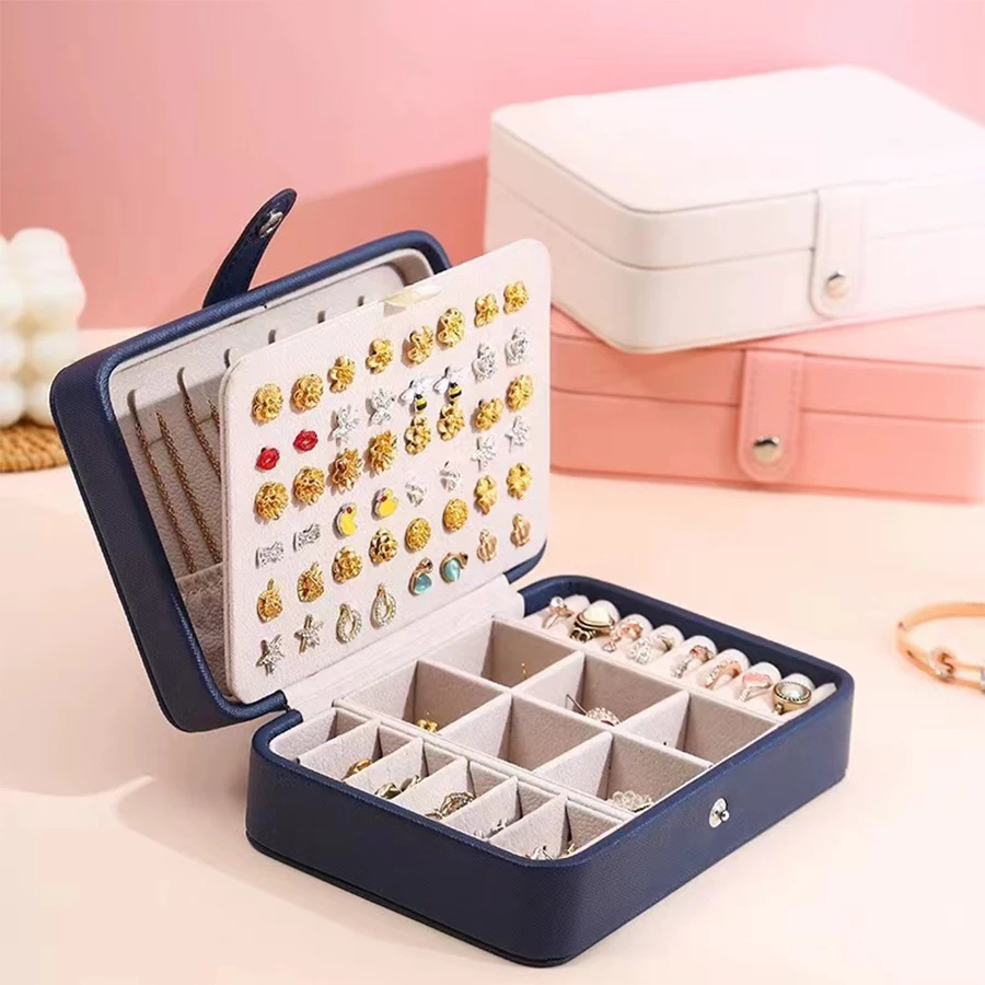 1pc, 버튼 작은 코너 보석 상자