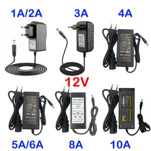 AC DC 220V ~ 12V 스위칭 전원 공급 장치 어댑터 AC ~ DC 12V 1A 2A 3A 4A 5A 6A 8A 10A 변압기 Led 12 V 전원 공급 장치 SMPS