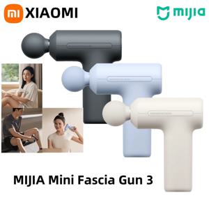 XIAOMI Mijia 미니 근막 총 3 휴대용 근육 마사지 총 12kg 추력 브러시리스 사일런트 모터 3 마사지 헤드 릴렉스 바디