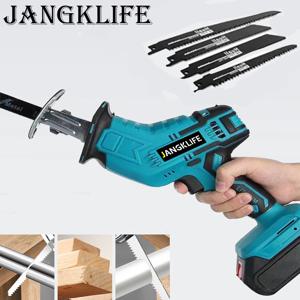 무선 왕복톱 조절 가능한 속도 ​ ​ Makita 18v 배터리에 적합한 전기 톱 목재 금속 파이프 절단 전동 공구