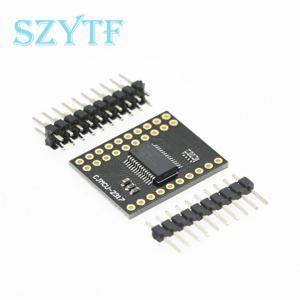 직렬 인터페이스 모듈 IIC I2C SPI 양방향 16 비트 I/O 확장기 핀, 10Mhz 직렬 인터페이스 모듈, MCP23017, MCP23S17