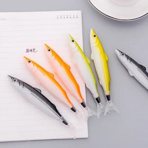귀여운 카와이 바다 물고기 편지지 크리 에이 티브 볼펜 사무실 학교 공급 참신 재미 있은 사랑스러운 펜