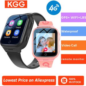 K9 4G 어린이 스마트 전화 시계 GPS Wifi 위치 SOS 콜 백 모니터 비디오 통화 스마트 시계 어린이 선물 1000Mah 배터리