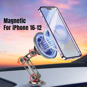 360 °   회전 자동차 전화 홀더 계기판 GPS 스탠드 Magsafe iPhone 16 15 14 13 12 Pro Max Samsung S24 S23 Xiaomi Mount