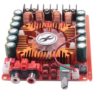 듀얼 채널 오디오 앰프 보드, 지지대 BTL 모드, 1x220W 단일 채널, DC 24V 디지털 스테레오 파워 앰프 모듈, TDA7498E, 2x160W