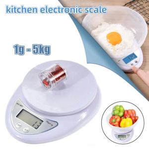 5kg/1g 휴대용 디지털 저울 LED 휴대용 디지털 저울 규모 음식 저울 무게 측정 주방 저울 주방 악세사리