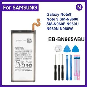 삼성 EB-BN965ABU EB-BN965ABE 삼성 Galaxy Note9 용 4000mAh 배터리 Note 9 SM-N9600 N960F N960U N960N N960W + 도구