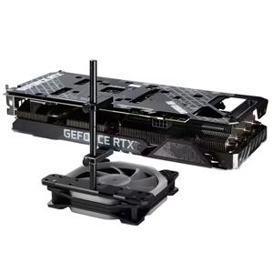 알루미늄 그래픽 카드 홀더 비디오 카드 브래킷 PC 케이스 DIY 액세서리 12/14cm 팬용 GPU 지원 브래킷
