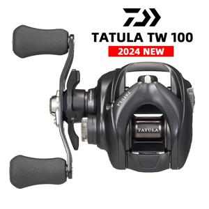DAIWA TATULA 낚시 릴, 베이트 캐스트 릴, TW 100, 7 + 1BB 드래그, 5kg, TW100, 2024 신제품