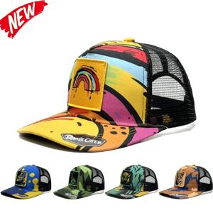 패션 럭셔리 모자 다채로운 자수 패치 사계절 Snapback 야구 모자 남성 여성 조정 가능한 바이저 Gorras Hombre