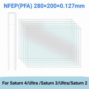 10.1인치 NFEP 필름 280x200x0.127mm ELEGOO Saturn 4 Ultra Saturn 3 Ultra Saturn 2 LCD 3D 프린터 부품 액세서리