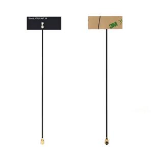 내장형 블루투스 WIFI 6E FPC 안테나, 접착식 소프트 내장형 WLAN 안테나, IPX 커넥터, 10cm 케이블, 2.4G, 5G, 6G, 2 개