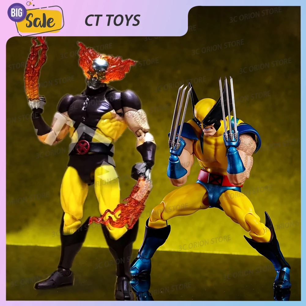 Ct Toys 울버린 액션 피규어 Deadpool Mafex 096 그림 138 Hellverine 만화 버전 입상 컬렉션 모델 장난감 어린이 선물