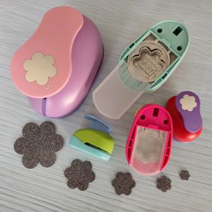 꽃 공예 펀치, 스크랩북 학교 종이 펀처, eva 홀 펀치, 6 꽃잎 커터, 7.5cm, 5.0cm, 3.8cm, 2.5cm, 1.5cm