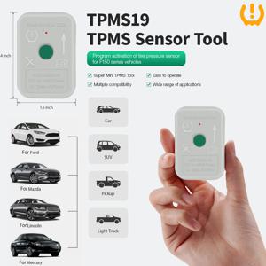 TPMS 19 TPMS 센서 타이어 압력 모니터 센서 TPMS 재설정 도구 TPMS19 8C2T1A203AB 8C2Z-1A203-A For-rd