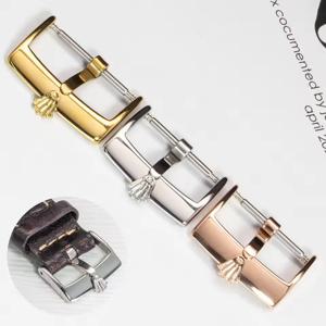 새로운 316L 스테인레스 스틸 시계 버클 16mm 18mm20mm 고급 광택 걸쇠 롤렉스 시계 액세서리 시계 스트랩 걸쇠 대체