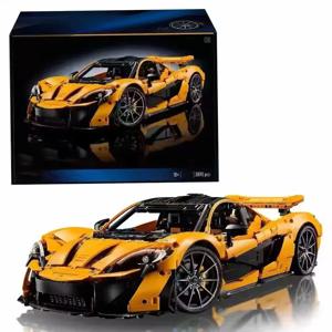 새로운 기술 P1 Supercar 빌딩 블록 벽돌 모델 키트-성인 기계 공학 장난감, DIY Moc 일반 빌딩 시스템 chi