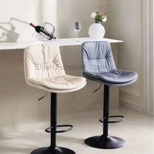 북유럽 의자 바 의자 의자 제공 인테리어 카페 높이 조절 가능한 주방 벤치 홈 스툴 High Chaise De High 바 테이블