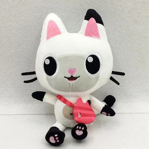 25cm 7 피스 개비 인형 집 플러시 장난감 만화 박제 동물 인어 고양이 인어 플러시 인형 어린이 크리스마스 선물