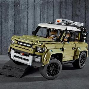 2573PCS 기술 토지 오프로드 수비수 클래식 자동차 빌딩 블록 42110 세트 모델 MOC 차량 장난감 소년을위한 벽돌 성인 선물