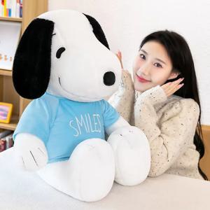 35cm 새로운 만화 귀여운 스누피 플러시 장난감 베개 소파 다시 플러시 인형 선물 어린이위한