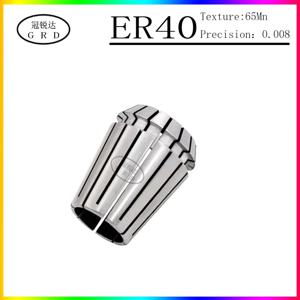 정밀 0.008 ER40 CNC 밀링 공구 생크 고정밀 콜레트 3-32mm 스프링 밀링 척 조각 기계 척 콜레트