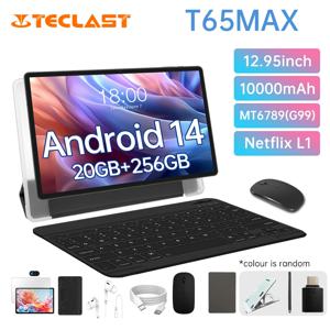 새로운 태블릿 Teclast T65MAX MTK G99 옥타 코어 13인치 1920x1200IPS 8GB RAM 256GB ROM 안드로이드 14 10000mAh 13MP+8MP WIFI 2.4G+5G BT5