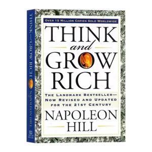 나폴레옹 힐의 Think And Grow Rich The Landmark 베스트셀러가 이제 21세기 책으로 개정 및 업데이트되었습니다.