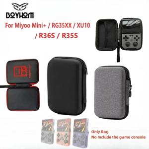 Miyoo Mini Plus R36S R35S 휴대용 스토리지 콘솔 가방 용 TOP 보호 게임 보관 케이스 Anbernic RG35XX Plus 용 운반 케이스