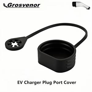 EV 충전기 플러그 포트 커버 유형 2 플러그 보호 커버 EV 충전소용 홀스터 EVSE 커넥터 교체 더스트 캡