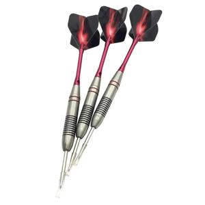 3pcs/1set 24g 스테인레스 스틸 다트 바늘 Anti-fall 미세 알루미늄 막대 레드 오로라 윙 성인 훈련 엔터테인먼트 게임