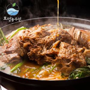 [대용량5kg] 특대 우거지감자탕 5kg 5-6인분 초특가! 살코기 가득!