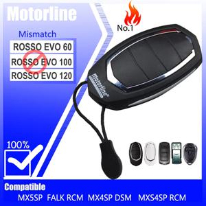 door remote control 433.92 mhz rolling code for motorline falk rcm mx4sp dsm mxs4sp rcm mx5sp garage command transmitter