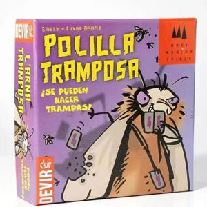 Polilla Tramposa Mogel Motte Kaker Laken 포커 로얄 카드 게임 Devir-game Moth Cheate 보드 게임 데크
