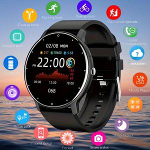 LIGE 스마트 밴드 시계 남성 실시간 일기 예보 활동 추적기 시계 스포츠 여성용 스마트 시계 여성 Xiaomi Watch